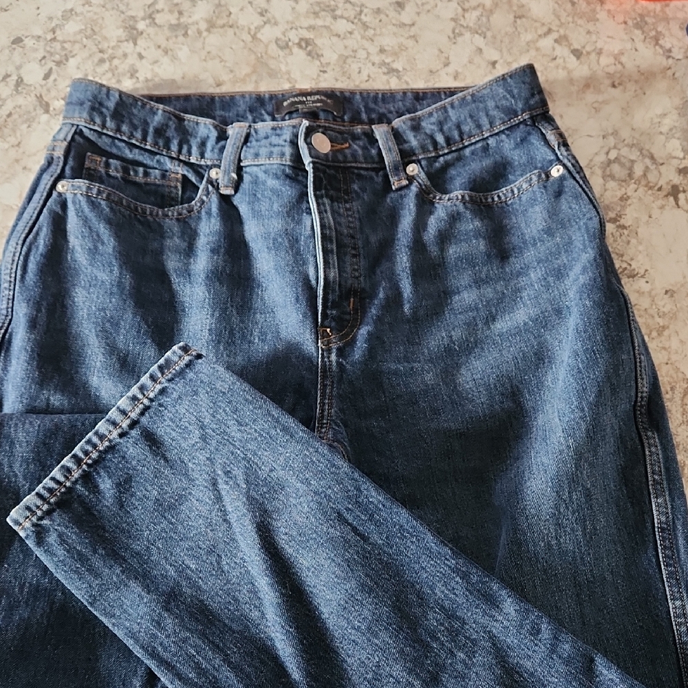 Banana Republic Curvy Straight 28 / 6 Dark Wash Women's Jeans